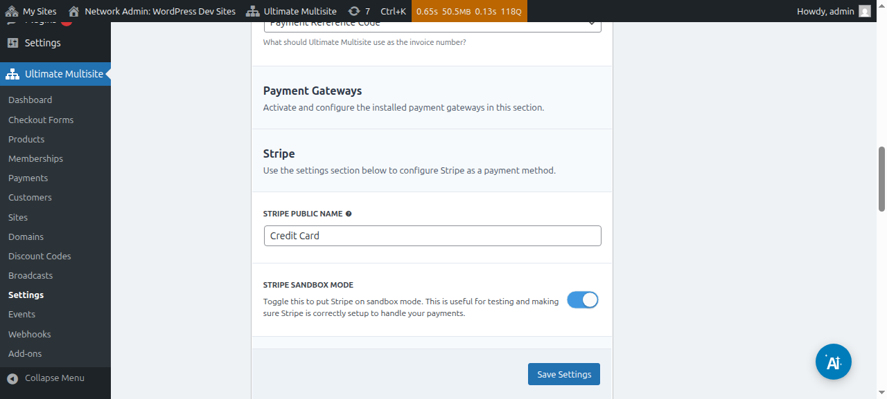 Přepínač brány ruční platby s textovým polem Payment Instructions