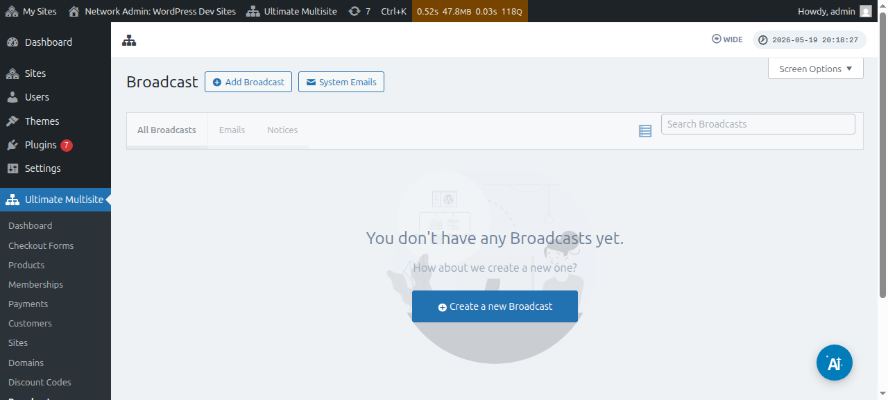 Utsendingsliste