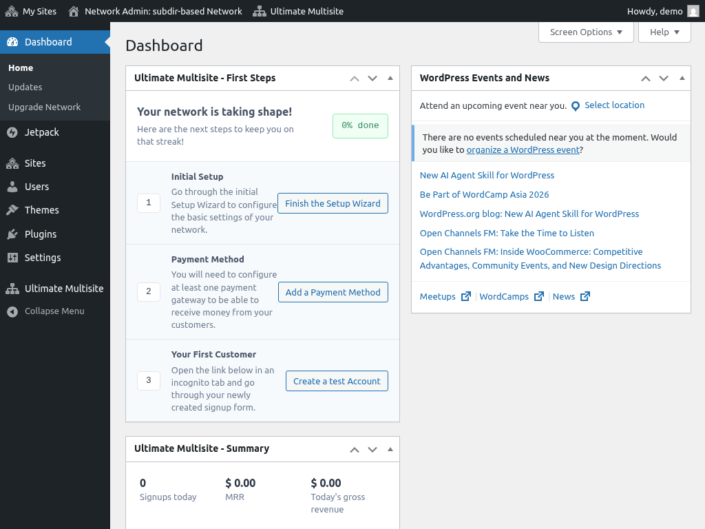 پہلے قدم ویجٹ